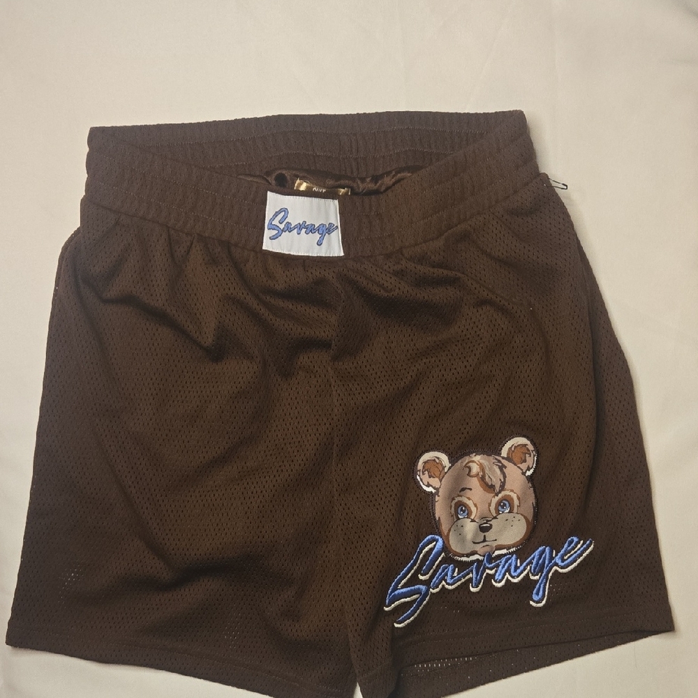 Salvage Brown Athletic Shorts